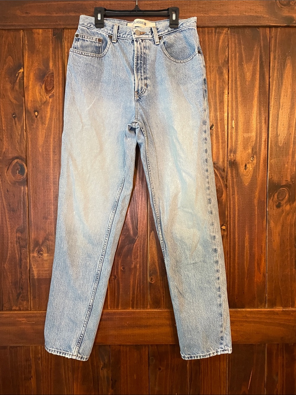 Classic GAP 2004 Light Blue Straight Leg Jeans 100% Cotton Made in Mexico